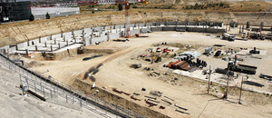 Evolución de las obras del Nuevo Estadio 29 de julio 2013